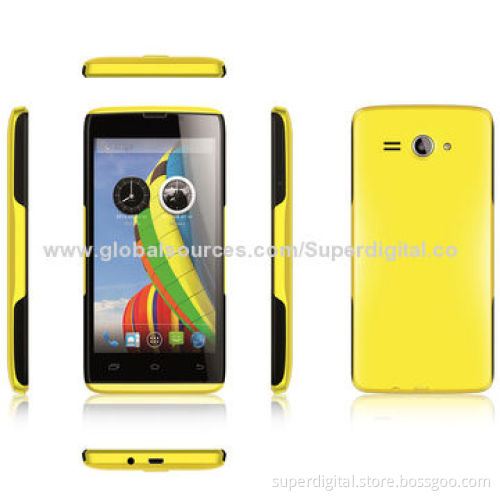 Smartphones, Android 4.2.2 OS/MTK6572 Dual-core/IPS Display/512MB + 4GB, 2.0/0.3MP Back/Front Camera